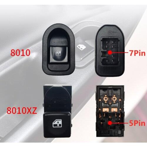 Window Glass Control Switch for JAC J3 Tongyue Door Window Glass Master switch button