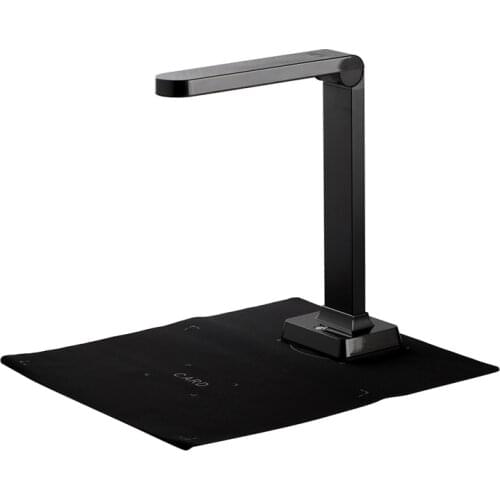 Document Camera Portable Scanner 5MP A4 Document Scanner USB2.0 with LED Light for Windows for Teacher and Conference