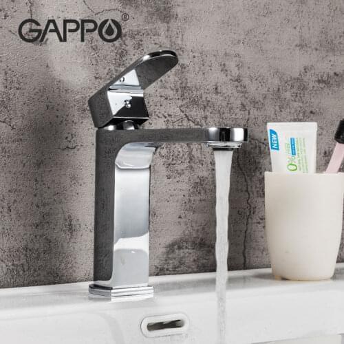 GAPPO Basin Faucet brass water taps bathroom mixer taps chrome bathroom sink faucets bathroom basin sink mixer torneira G1083