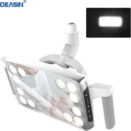 CX249-24 36W LED Shadowless dental lamp with 12 High Power LED Bulbs touch button and sensor dual control switch Adjustable 22MM