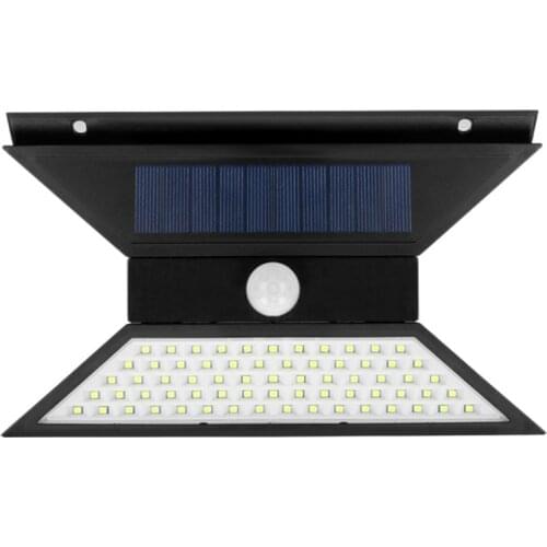 Solar 67 LED Human Body Induction Wall Mount Lamp Foldable Courtyard Wall Light Home Garage Fixture Night Lamp Wall Sconce N0PA