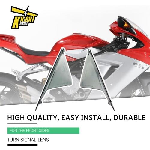 Turn Signal Light Lens For MV Agusta F3 800 675 2013-2017 Motorcycle Accessories Rearview Mirror Indicator Lamp Blinker Cover