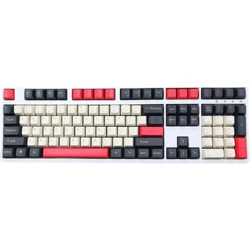 104 Keys cap PBT Assorted Color Universal Keycaps for Cherry MX Mechanical Keyboard key caps