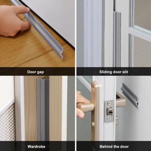 Nylon Cloth PU Foam Sealing Strip Door Window Sound Anti-theft Collision Avoidance Insulating Strip Self-adhesive Tape Dropship