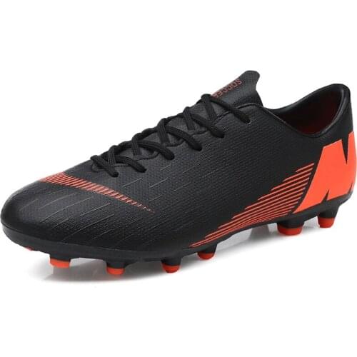High Quality Long Spikes Outdoor Lawn Men Soccer Shoes Cleats Trainers Male Football Shoes Rubber Men Sport Shoes Zapatos Foot