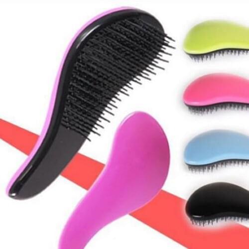 1 PC Professional Cute Useful Comb Salon Styling Hair Brush Detangling Combs Hair Care Beauty Healthy Tool 7 Colors Dropship