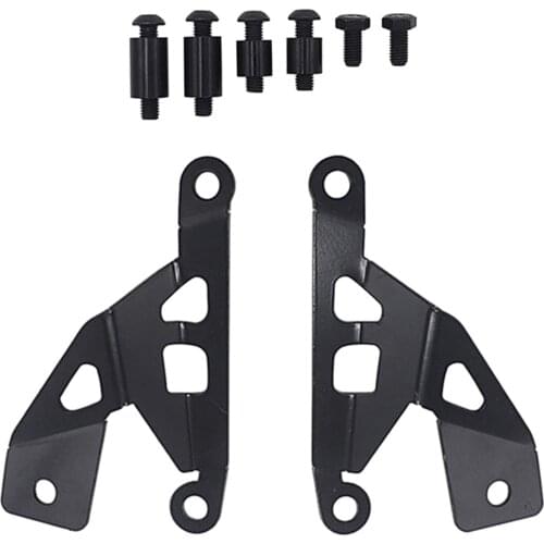 2x Motorcycle Headlight Bracket Mount Compatible for SUZUKI DL1050 19-21 Lamp Protection Part