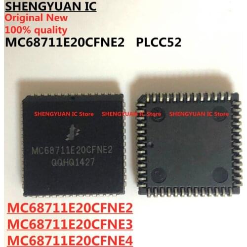 5 pcs/lot MC68711E20CFNE2 MC68711E20CFNE3 MC68711E20CFNE4 MC68711E20 MC68711 PLCC52 100% new imported original 100%quality