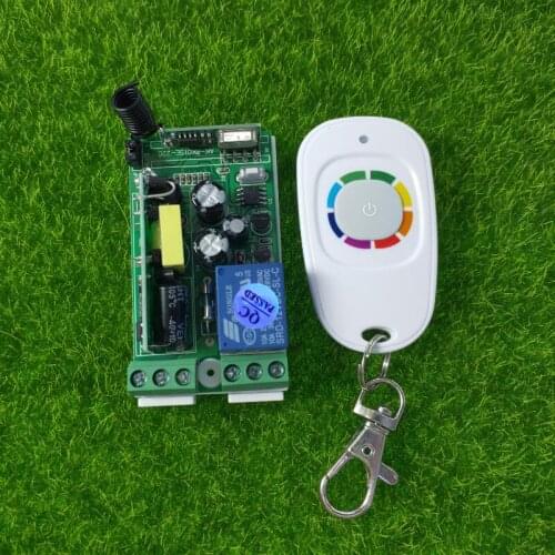 AC 110v 120v 220v 1 ch RF wireless remote control switch receiver transmitter relay Hallway/garage light/bulbs/LED