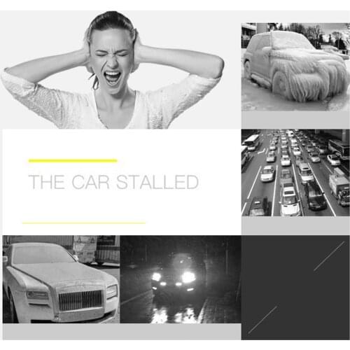 Car Jump Starter 12000mAh Portable Charger Power Bank w/LED Flash Light EU