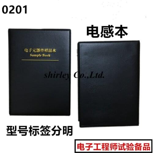 Free Shipping 1900pcs 0201 SMD inductor kit 0201 inductor assortment sample book for inductor book 38value*50pcs inductance kit