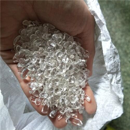 DHXSW CLEAR QUARTZ MINI TUMBLED STONES QUARTZ CRYSTAL HEALING STONES FISH TANK WEDDING FLOWERPOT DECORATION