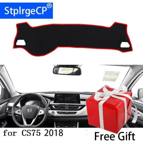 For changan CS75 2017 2018 dashboard mat Protective pad Shade Cushion Pad interior sticker car styling accessories