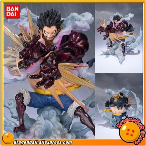 Anime "ONE PIECE" Original BANDAI SPIRITS Tamashii Nations Figuarts ZERO Collection Figure - Monkey D. Luffy Gear 4 Leo Bazooka