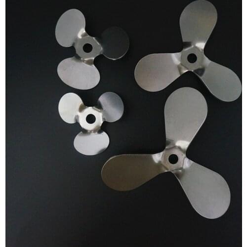 1pcs lab stainless steel DIA40mm to 120mm three blade propeller, three-leaf paddle for lab stirrer mixer blender machine