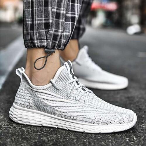 Mannen Sneakers Casual Schoenen Ademend Mannelijke Schoenen Lichtgewicht Running Sport Schoenen Comfortabele