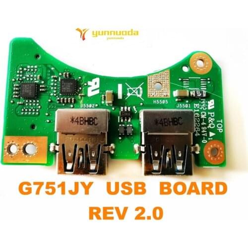 Original for ASUS G751JY USB BOARD REV 2.0 tested good free shipping