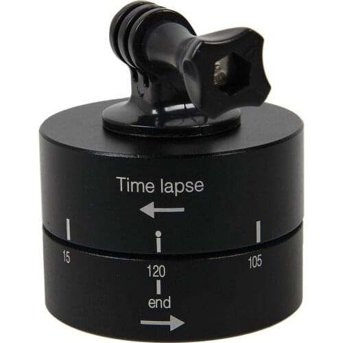 RISE-360 Degree Panning Rotating Tripod Time Lapse Stabilizer Adapter for Gopro ILDC