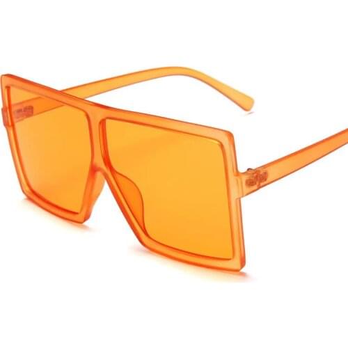 New Retro Large Frame Metal Hinge Ladies Sunglasses Men Women Brand Designers Outdoor Sports Personality Street Shooting Glasses