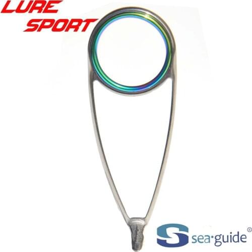 Titanium Frame Rainbow ring Guide 2pcs TiXOHRSG TiXOMRSG TiXOLRSG Rod Building Component Pole Repair DIY Accessory Seaguide