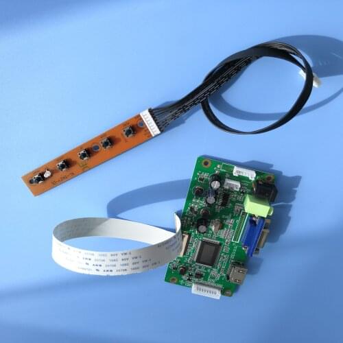 For NV156FHM-N49 DIY 15.6" 30Pin EDP LED KIT VGA 1920X1080 LCD DRIVER monitor Controller board SCREEN display