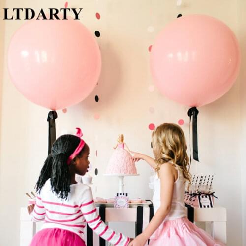 36inch big oval latex balloon round big balloon wedding decoration birthday decoration baby shower holiday decoration