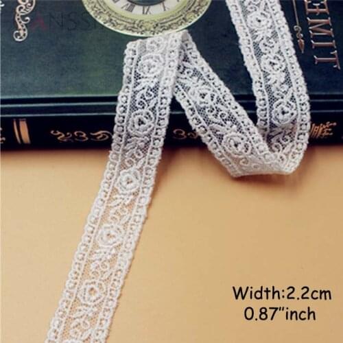 1yard Width:2.2cm Rose Mesh Design Lace Embroidered Lace for Scrapbooking Garment Accessories(ss-696)