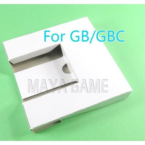 10pcs For GB GBC Game Console New Packing Box Carton for Gameboy Color Retail game card player Package