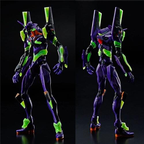 Bandai PB limited Rg Eva Anime Figure Evangelion Unit-01 Night Combat Color Pb Nations Collection Assembly Action Model Toys