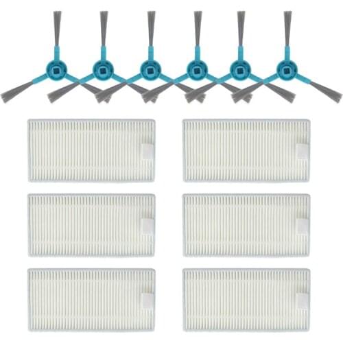 Side Brush HEPA Filter mop cloths for Cecotec Conga 4090 series Vacuum Cleaner Parts Cleaning Mop Pad Accessories Rag Cloth
