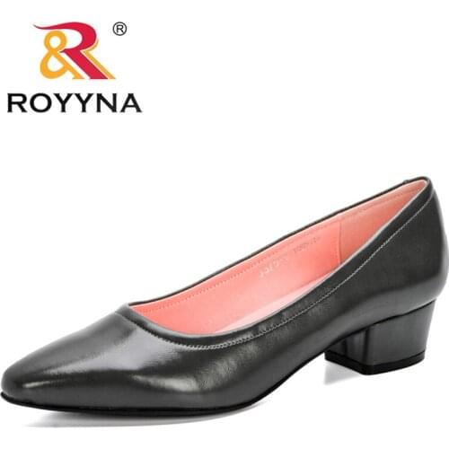 ROYYNA 2021 New Designers Zapatos De Mujer Autumn Femme Tenis Feminino Casual Ladies Round Toe Flats Office Dress Shoes Comfort