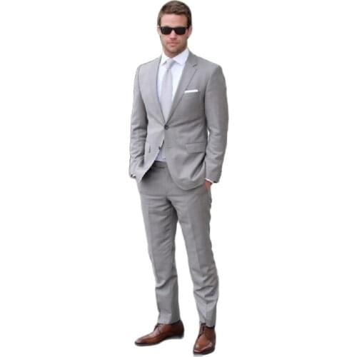 Suits Men 2 Pieces(jacket & Pant) Custom Suit Mens Tailor Made Suit Ternos Veiai Four Seasons Costumes En Laine Homme