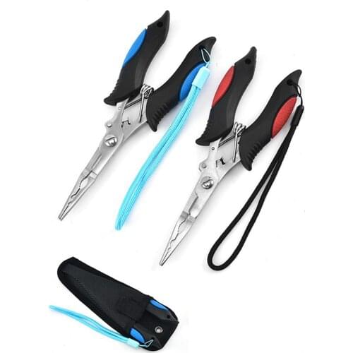 NEW 2020 Fishing Pliers Multifunction Scissors Convenient Stainless Steel Steel Fishing Scissors Pliers Line Cutter Lure Bait