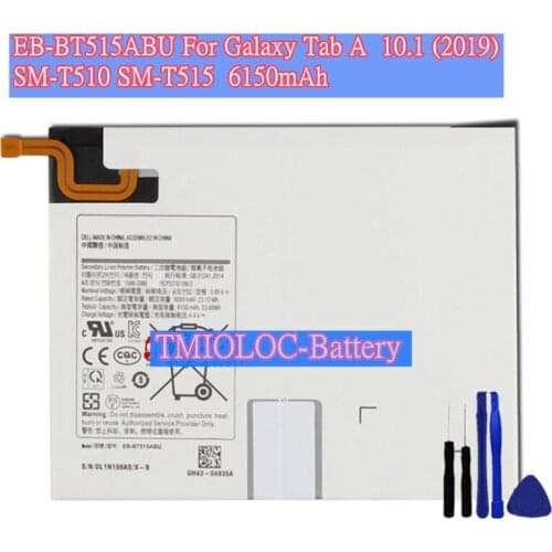 New High Quality 6150mAh EB-BT515ABU Battery For Samsung Galaxy A 10.1 2019 T510 T515 SM-T510 SM-T515