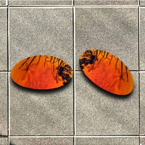 Fire Red Sunglasses Replacement Lens for-Oakley Romeo 1 Frame 100% UV Protection Good Fitness