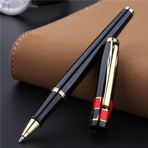 Picasso 923 BRAQUE Roller Ball Pen with Ink Refill, Lucky Three Color Gift Box Optional Office Business School Writing Gift Pen