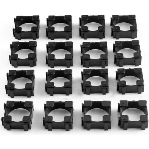 100pcs/lot MasterFire Plastic 18650 Battery Cell Holder Safety Spacer Radiating Shell Storage Bracket For 1 x 18650 Battery Case