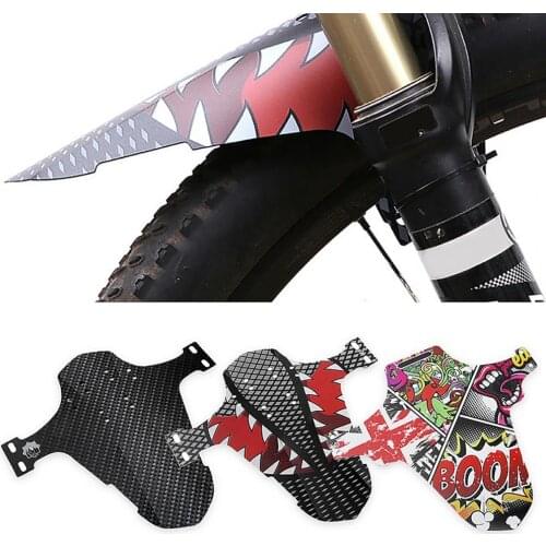 Portable Bike Fender Mudguard Assemble Effective Plastic Downhill Mountain Bike Mudguard Set for Bicycle Bicycle Parts