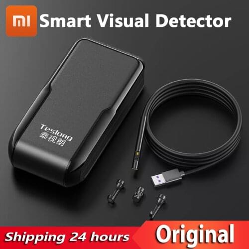 YOUPIN TESLONG Smart Visual Detector Mini 1080P Borescope 5.5mm Dual Lens Pipe Car Home-appliances Inspection Endoscope Camera