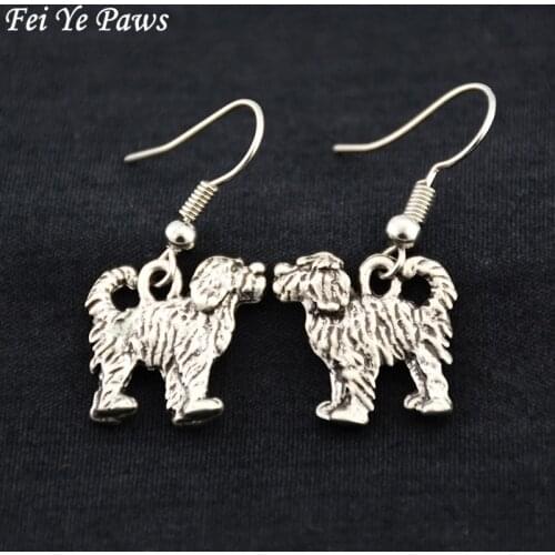Unique Portuguese Water Dog Drop Hook Earrings Boho Long Funny Statement Dangle Earrings Woman Earings 2018 Jewelery My Orders