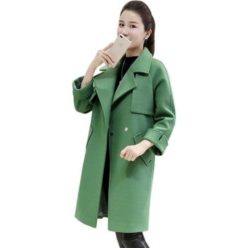 Женские шерстяные пальто VOFALXGH China At AliExpress