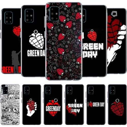 GREEN DAY DOOKIE AMERICAN Tpu Case for Samsung Galaxy A71 A51 5G M30s A41 A31 A21s A01 A11 M31 M51 M40 Capa Back Phone Coque