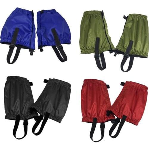 1 Pair of Outdoor Windproof Leg Covers Mountaineering Hiking Cover Off-road Foot Cover Desert Sand-proof Shoe Cover
