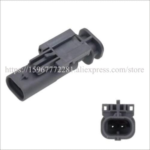 50SET DJ7023WC-1.2-111 male Connector cable Terminal plug connectors jacket auto Plug socket 2 pin female Connector automotive