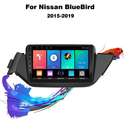 Eastereggs For Nissan BlueBird 2015-2019 2din 9Inch Car Radio Stereo WIFI GPS Navigation Multimedia Player head unit