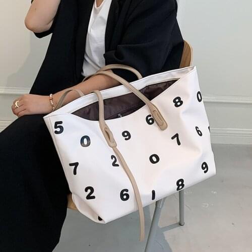 Big Female Totes Bag High Quality Pu Leather Shoulder Shopper Bag Large Capacity Print Pattern Handbag Top Handle Bags for Women