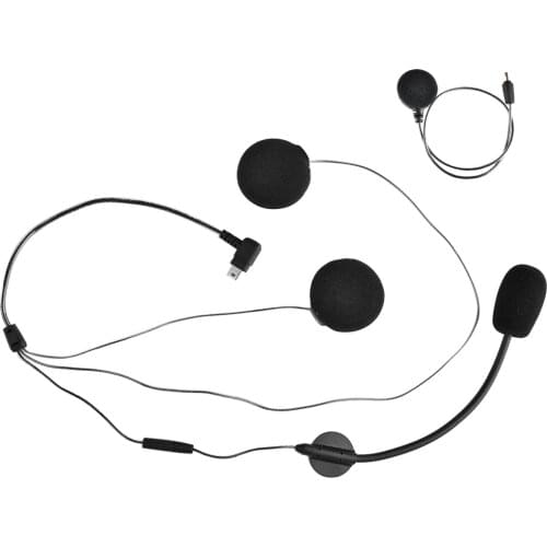 Fodsports M1-S Pro Motorcycle Helmet Intercom Accessories soft hard stereo headset microphone speaks