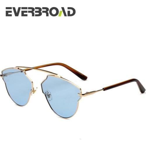 French Big Brand Irregular Shape Design oculos femininos de sol 2017 Sunglasses For Unisex EV2757