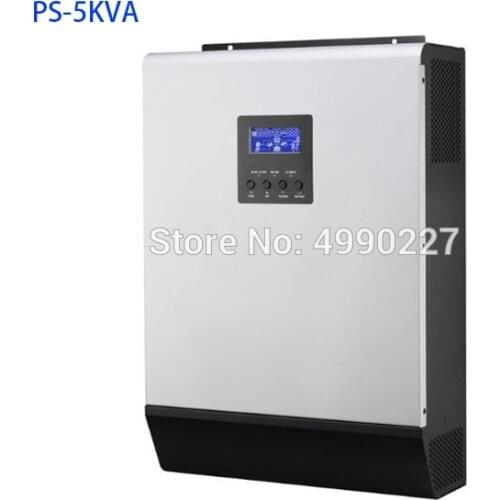 5KVA 48VDC 220VAC/230VAC Hybrid Inverter Pure Sine Wave Built-in 50A PWM Solar Charge Controller Battery Charger with CE UL