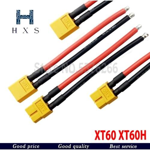 2PCS15CM AMASS XT60 XT60H Parallel Battery Connector 12AWG Cable Extension DIY Male Female 150MM battery Cable